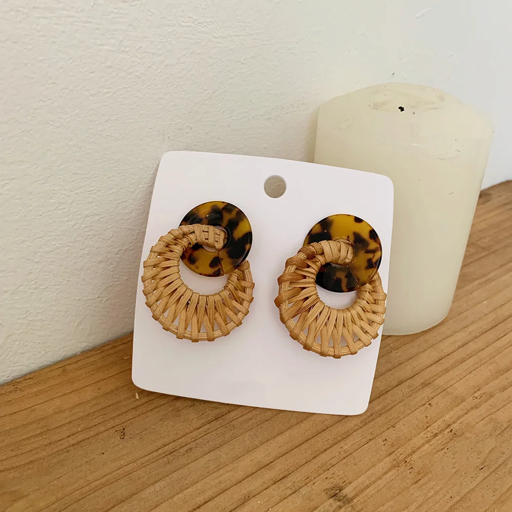 Винтажные деревянные серьги подвески ручной работы|Другие кухонные специальные