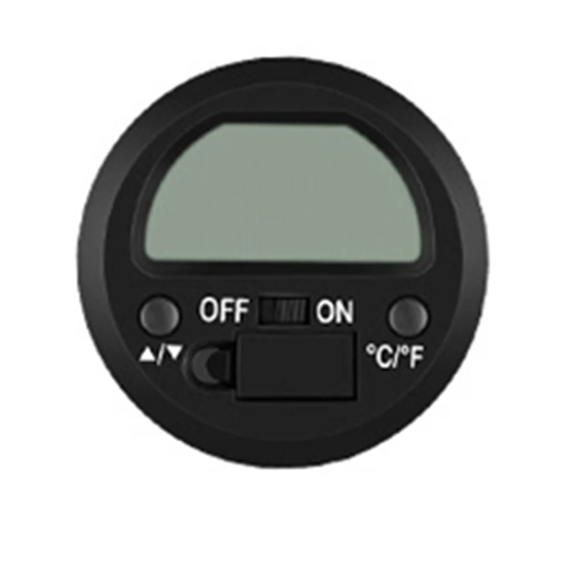 

Цифровой гигрометр, маленький круглый измеритель влажности сигар, также подходит для гитарных чехлов, домашних инкубаторов