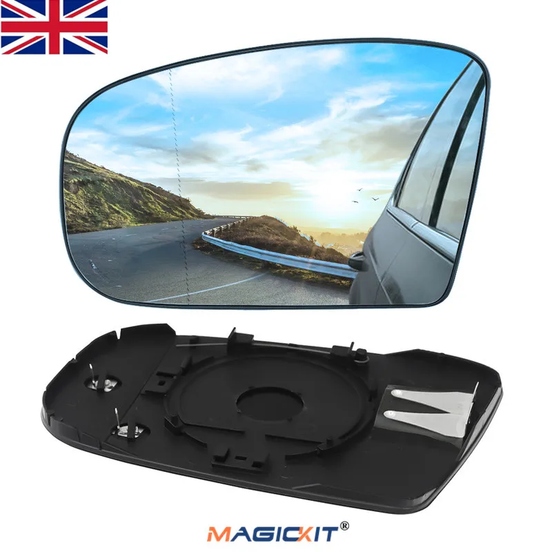 

MagicKit For Mercedes-Benz W203 W211 E320 E350 Mirror Glass Blue Heated Wing