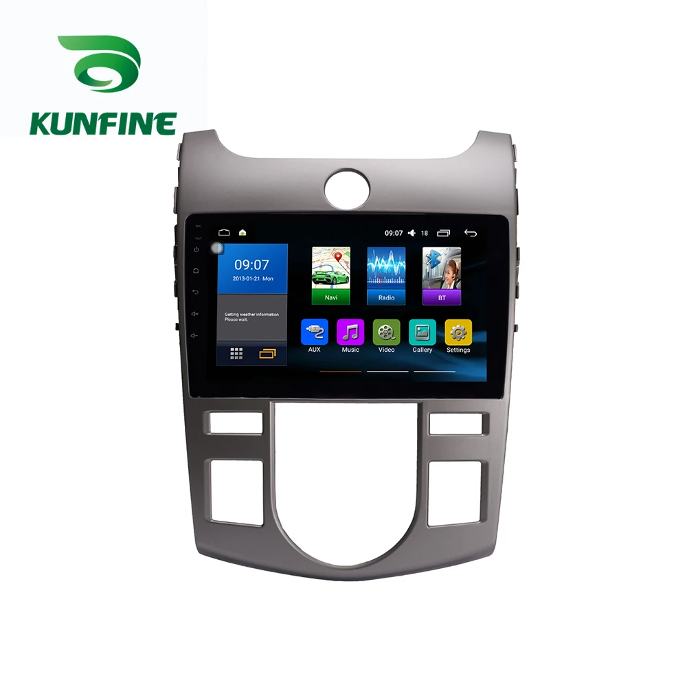 Android 10 0 1024*600 Octa Core автомобильный DVD GPS-навигатор плеер Deckless Car Stereo для Kia Forte 2009-2017 MT