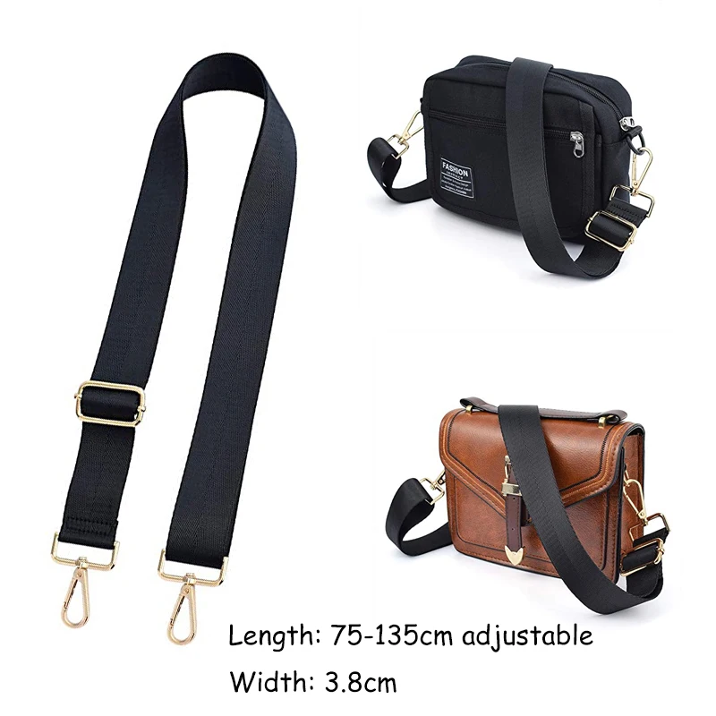 Rainbow Color Strip Wide Shoulder Straps Adjustable Ladies Ethnic Style Braided Belt Body Purse Diagonal Suspender Bag Accessory
