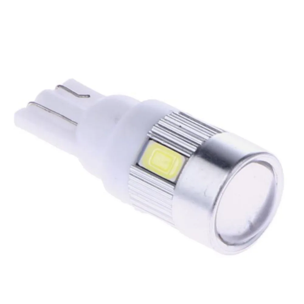 2 шт. Автомобильные светодиодные лампы T10 6 SMD 12 В 6500 К W5W | Автомобили и мотоциклы