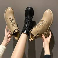 womens autumn boots womens short boots fashionable and comfortable womens boots increased pure color boots women boots