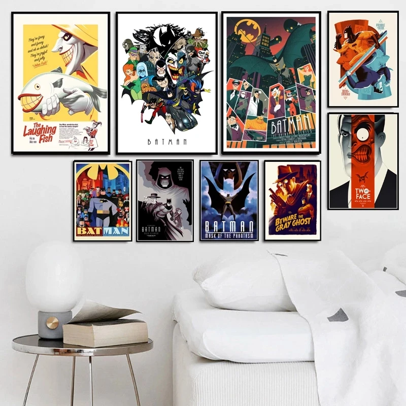 

Abstract Anime Role Character Hero Comic Canvas Painting Wall Art Prints Poster Wall Pictures For Home Room Decor (No Frame)