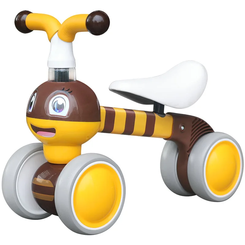 Новый детский скутер без педали детская игрушка-Йо трехколесный велосипед для