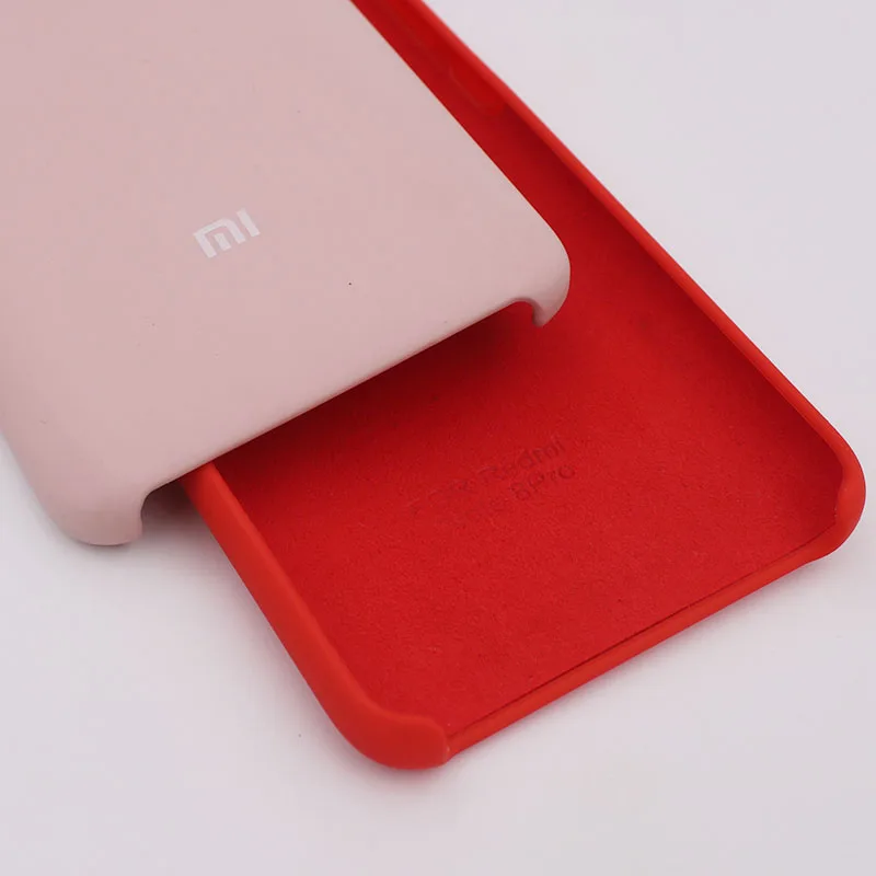 Жидкий силиконовый чехол для Xiaomi Redmi Note 8 Pro мягкий сенсорный защитный