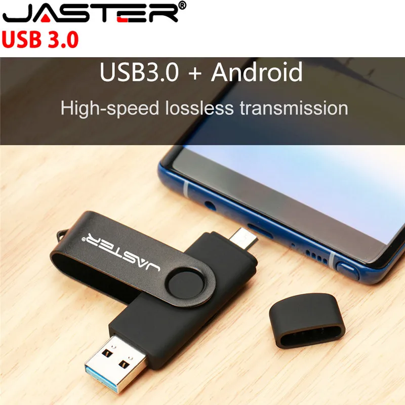 USB 3.0 OTG флеш-накопитель Jaster высокоскоростной 3 0 Гб 64 ГБ 32 16 8 4 USB-накопитель