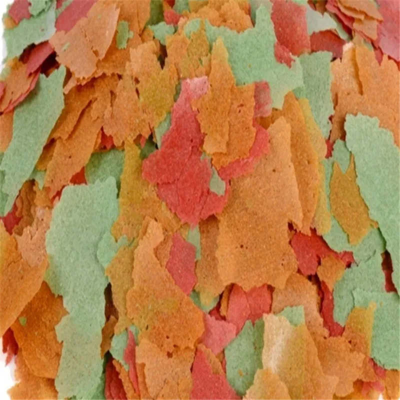 500ML/Pack Aquarium Fish Food Tetra Flakes For Tropical Marine Ornamental Small Goldfish Koi Feeding | Дом и сад