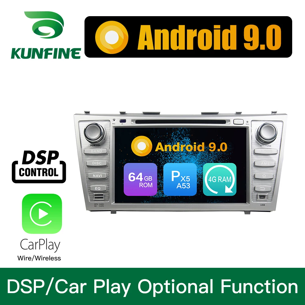 Android 9 0 Восьмиядерный 4 Гб ОЗУ 64 ПЗУ автомобильный DVD GPS мультимедийный плеер