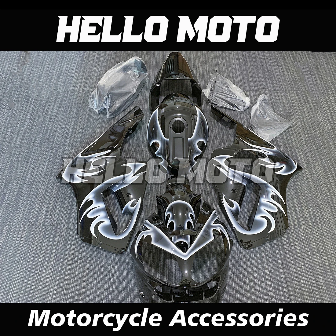 

Suitable for KAWASAKI ZX-12R 2002 2003 2004 2005 Motorcycle Shell Fairings Spoiler Body ABS Injection Molding