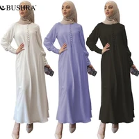 bushra 2022 the new sweet chiffon dress tunic double muslim dress dress dubai middle east arab womens clothing