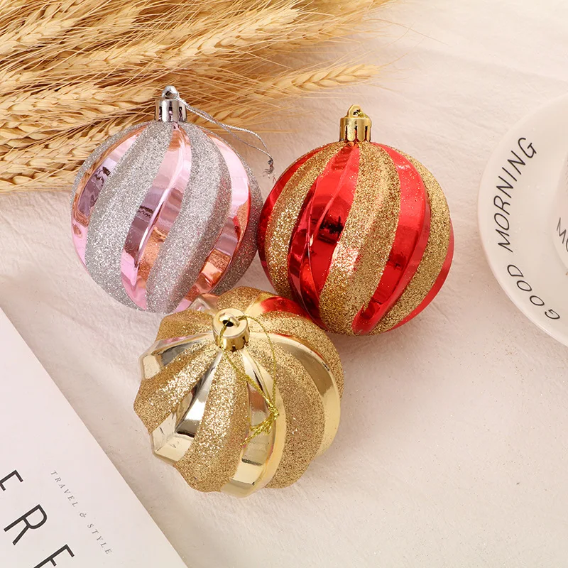 12 шт./лот Рождественские шары украшения вечерние подвесные шарики подвески для