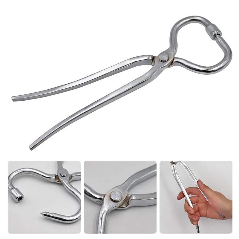

Farm Equipment Bull Cattle Nose Pliers Cow Nose Clip Piercing Drilling Tools Bovine Punch Plier Puncher Ranch Pasture