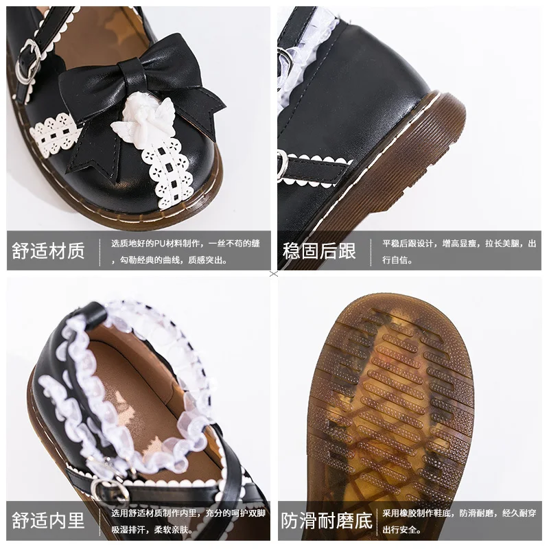 Оригинальная Милая Кружевная обувь Angel Hymn с большой головой кукла Студенческая