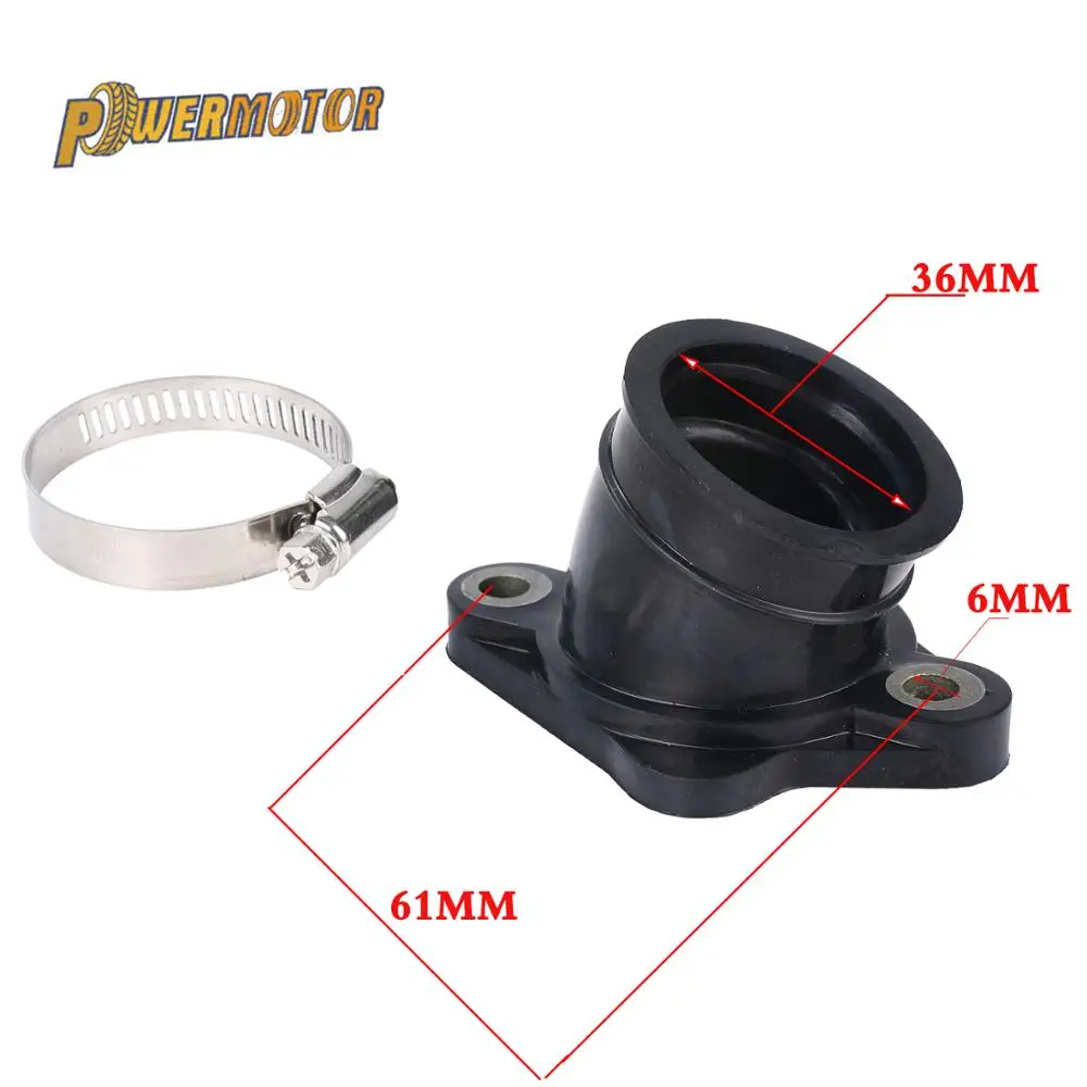 Резиновый переходник впускная труба для мотоцикла, КАРБЮРАТОР PWK 28, 30 мм, для морского велосипеда