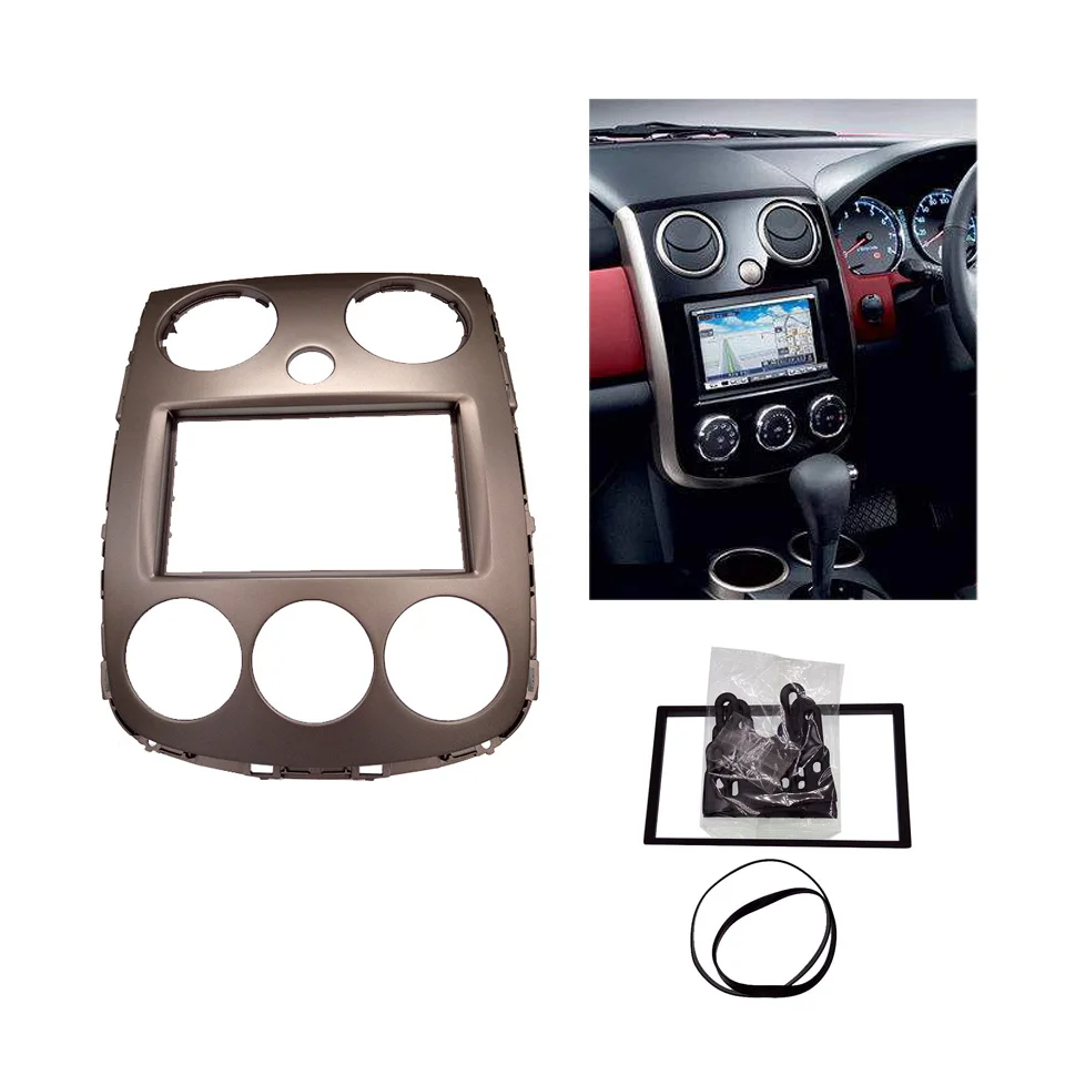 Автомагнитола 2DIN для MAZDA Verisa 2005+ DVD лицевая стерео панель аудио тире комплект адаптер рамка переходника