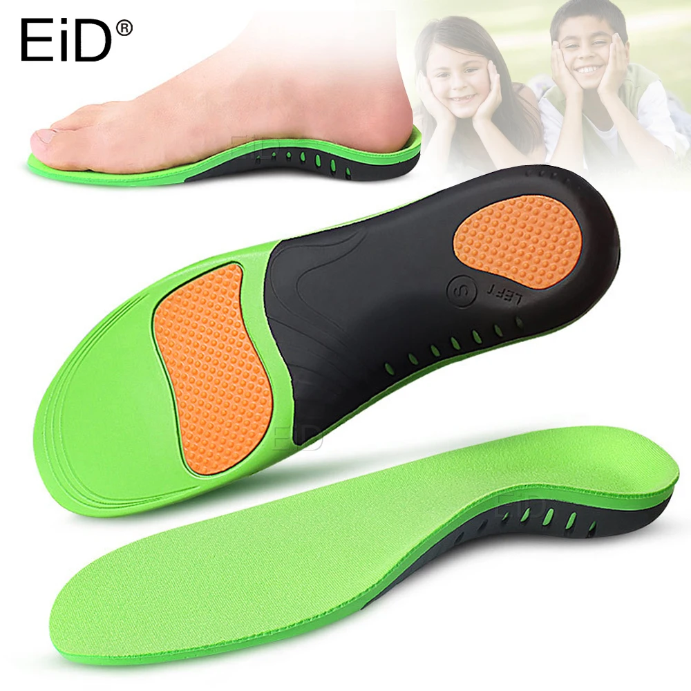 

EiD EVA 3D kids Children Orthotic Insoles flat feet for Arch Support insole for OX-Legs child orthopedic shoes Foot Care Insert