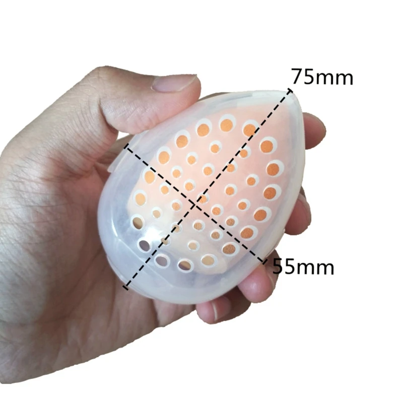 1 шт. подставка для губки чехол хранения мягкий спонж макияжа пустая