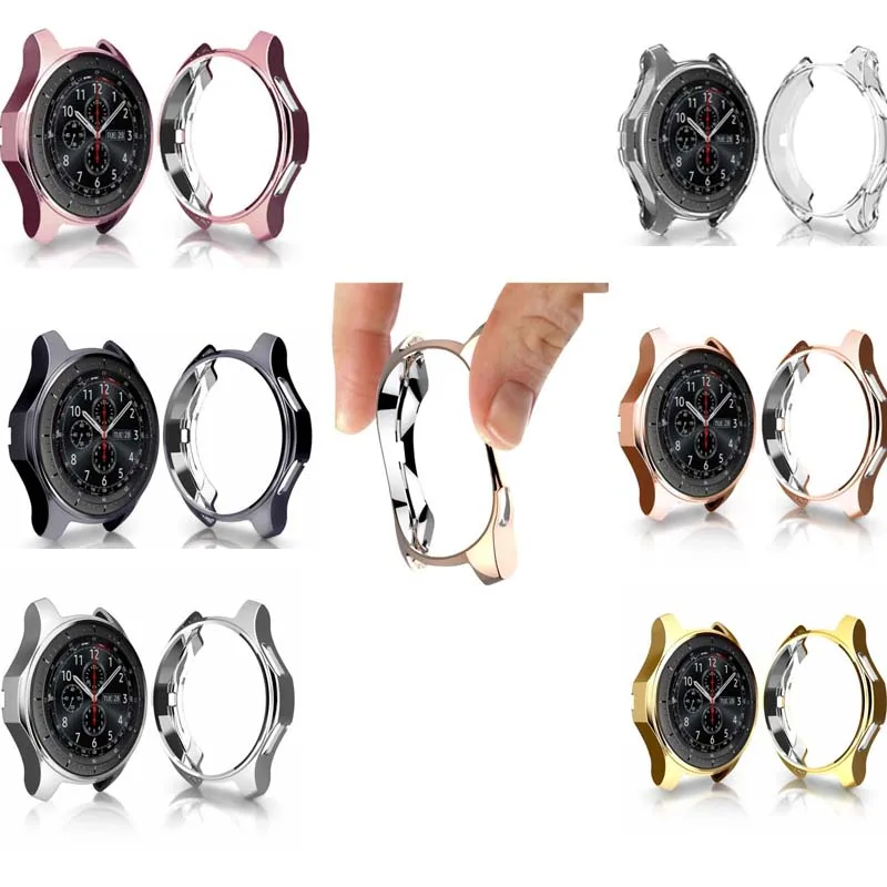 Мягкий защитный из ТПУ чехол Frontier galaxy watch 46 мм 42 мм защитный чехол-бампер для samsung gear S3