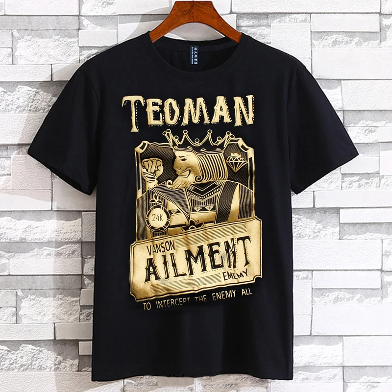 

Short Sleeve T Shirt Men 2020 Summer High Quality print tops Tshirt Top Tees Plus Size 2XL-5XL 6XL 7XL 8XL 9XL O NECK 160 cm