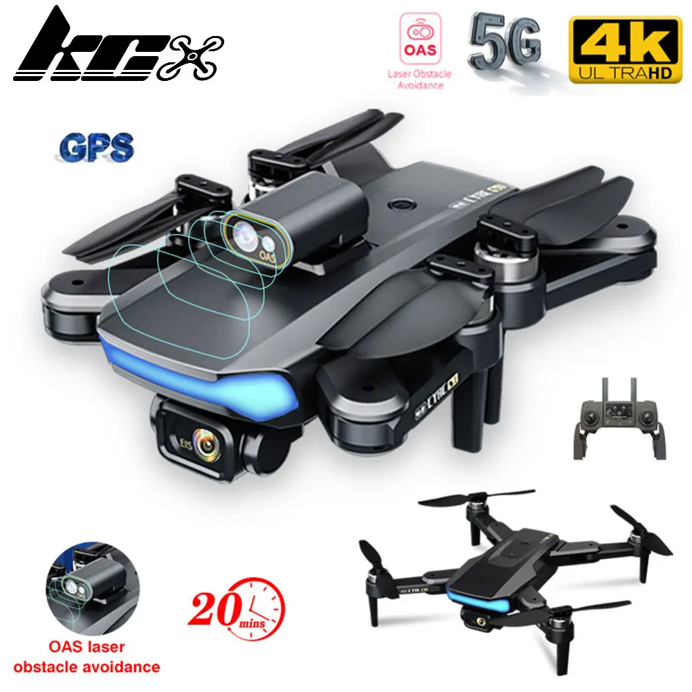 

KCX CYS1 Drone GPS 4K Professional HD Dual Camera 20mins 5G WIFI FPV Automatic Obstacle Avoidance Brushless RC Quadcopter Dron