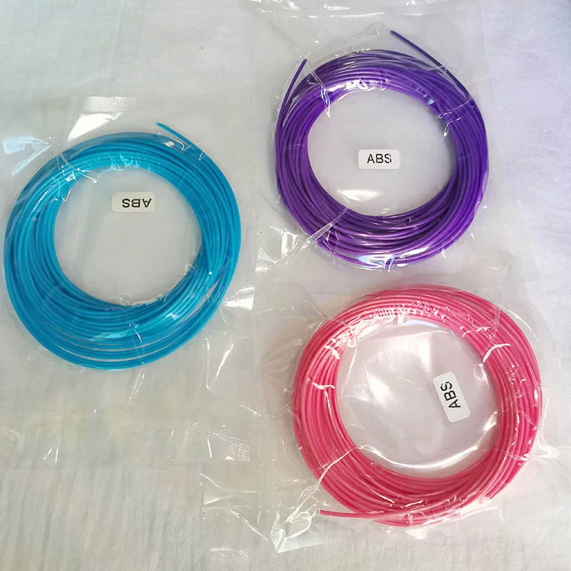 Mutil color25/30 метров случайный цвет 3d ручка abs/pla нить материалы для печати пластик 3D