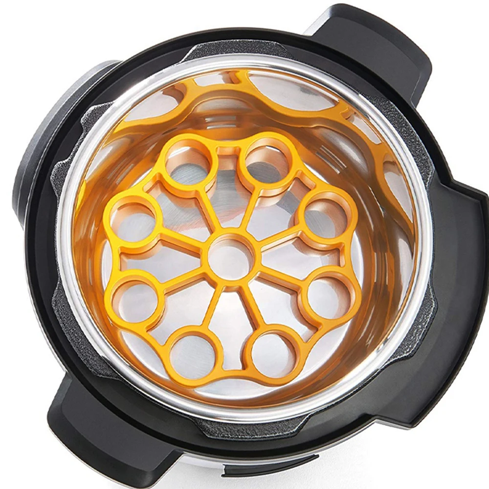 Подставка силиконовая для яиц устойчивая к коже 9 готовки на пару кухонные