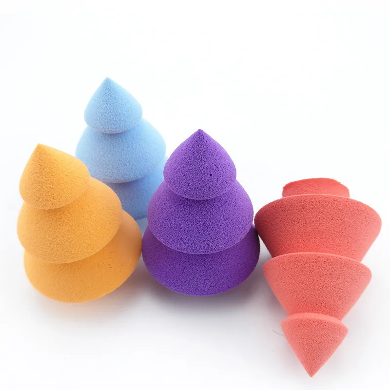 Мокрая и сухая может быть настроена красота яйцо Рождественская елка слойка не