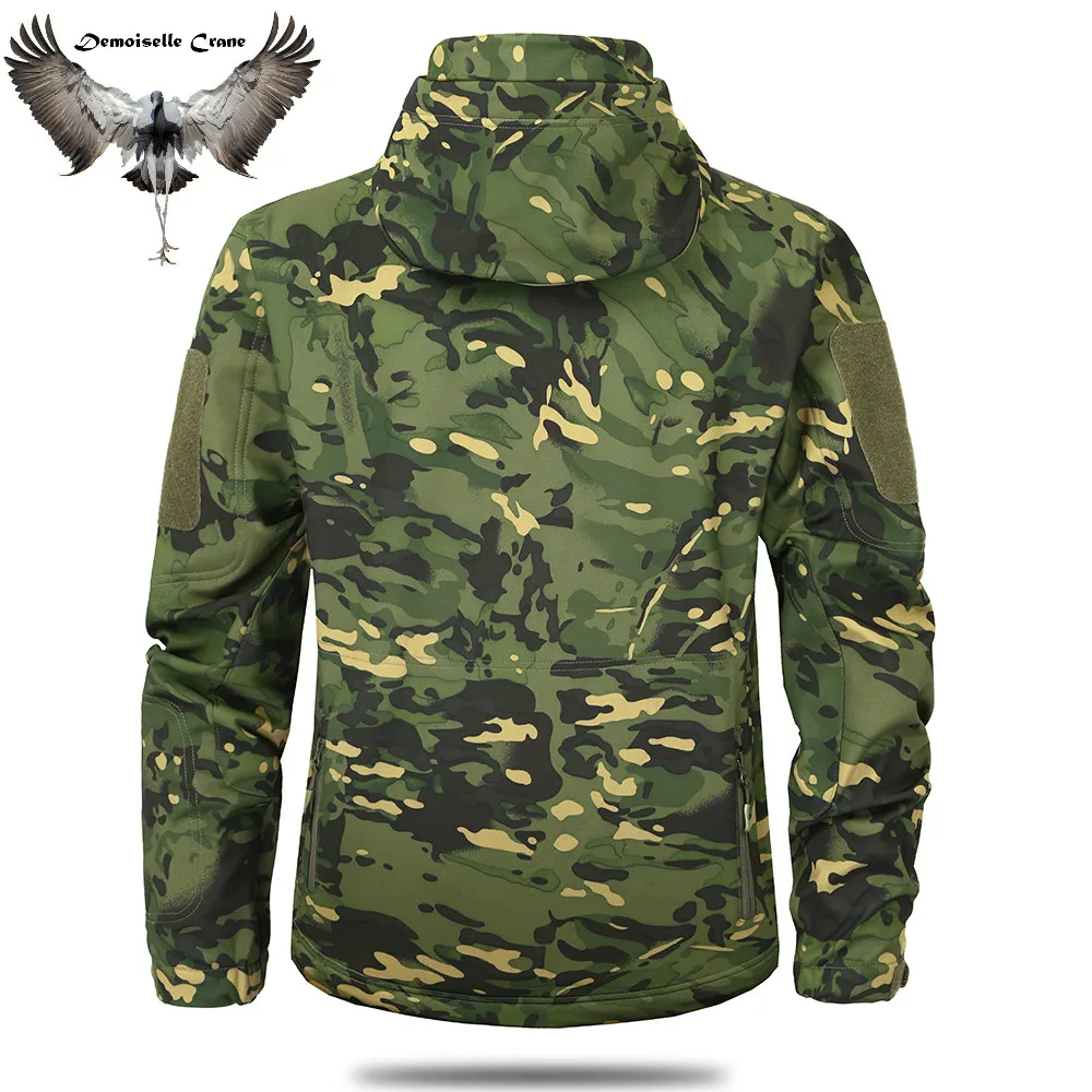 FX Топ брендовая одежда мужская Военная камуфляжная флисовая куртка армейская