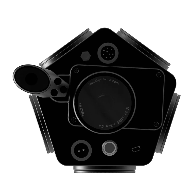 TechE панорамная камера TE720 PRO 720 профессиональная Коммерческая VR 360VR видеосъемка |