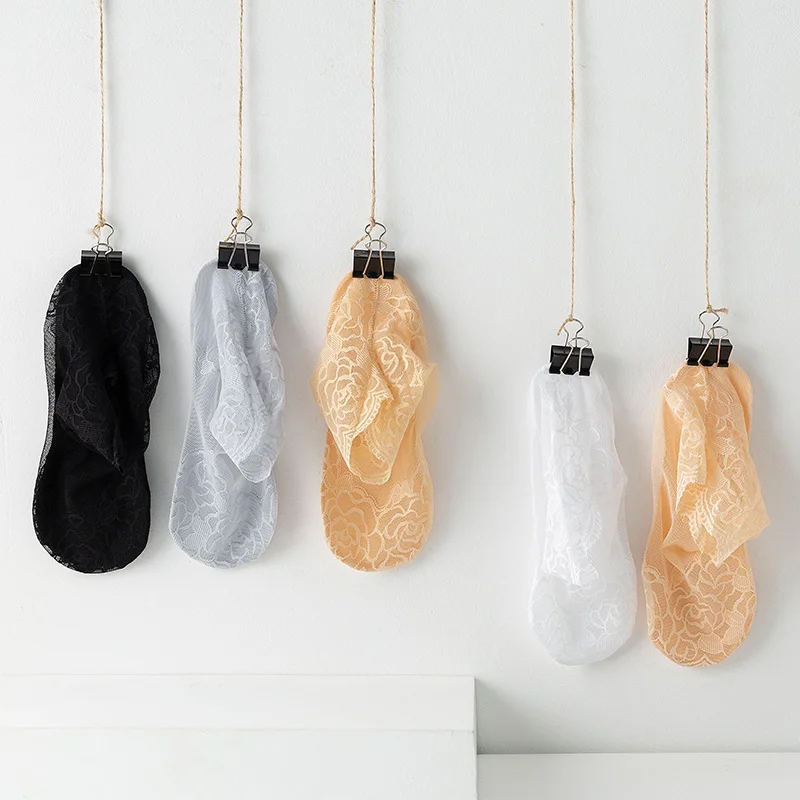 Женские компрессионные носки с принтом знай мечты Модные прозрачные кружевные