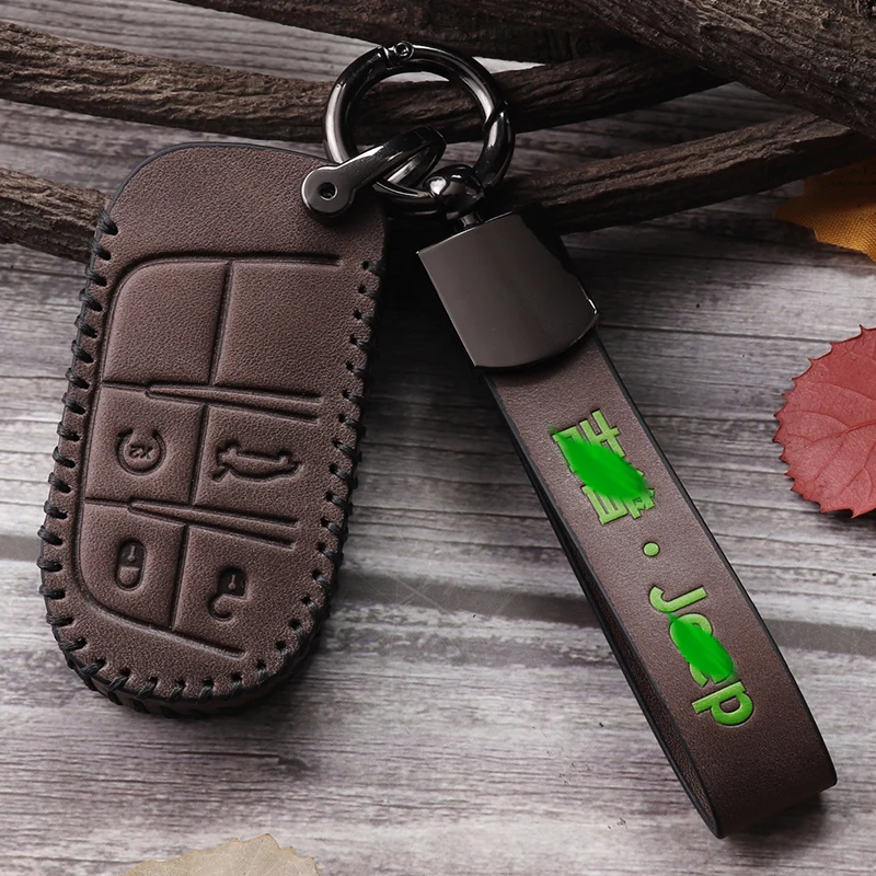 Чехол для ключей Jeep Guide, чехол для ключей Jeep Liberty Freedom Grand Commander Grand Cherokee