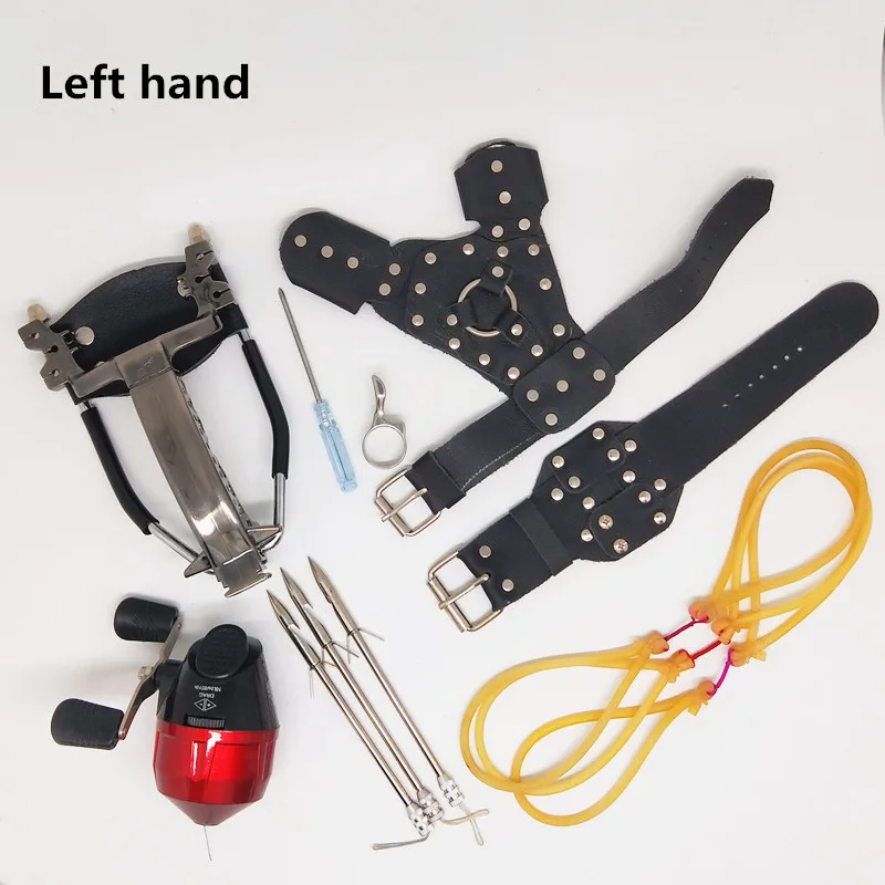 

Outdoor hunting shooting arrow bow shooting fish slingshot high power launcher precision shooting 2020