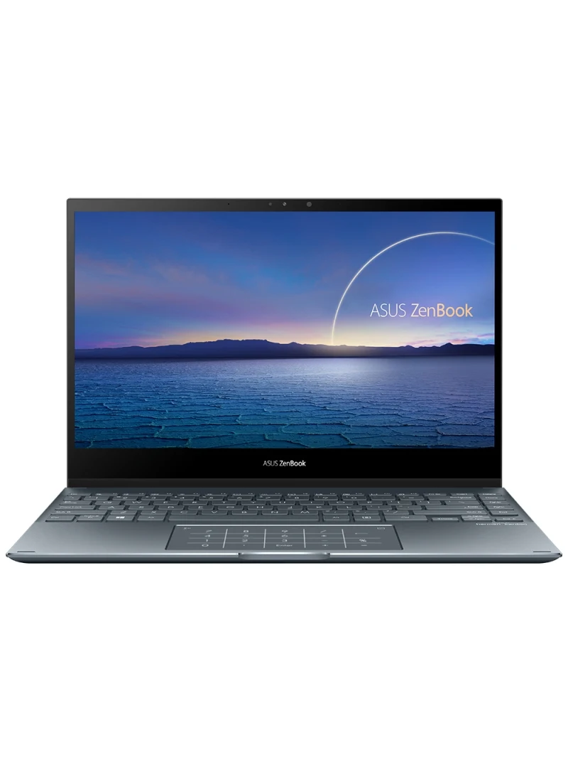 Ноутбук ASUS Zenbook Flip OLED UX363EA-HP186T 13.3' FHD OLED/Core i5-1135G7/8Gb/ 512Gb SSD/Iris Xes/Win10/Pine Grey | Компьютеры