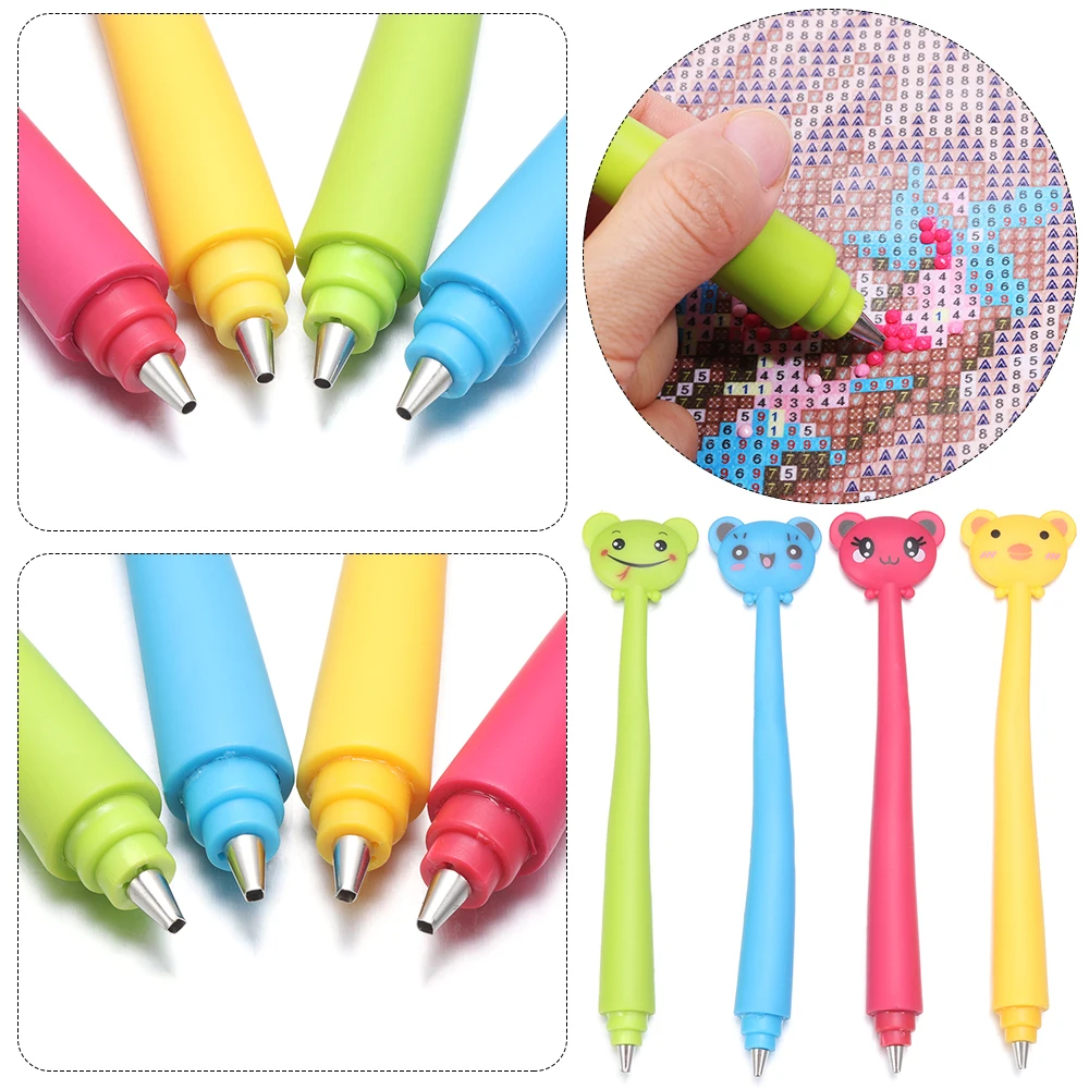 С круглым носком точка сверла 5D алмазная живопись вышивка аксессуары DIY