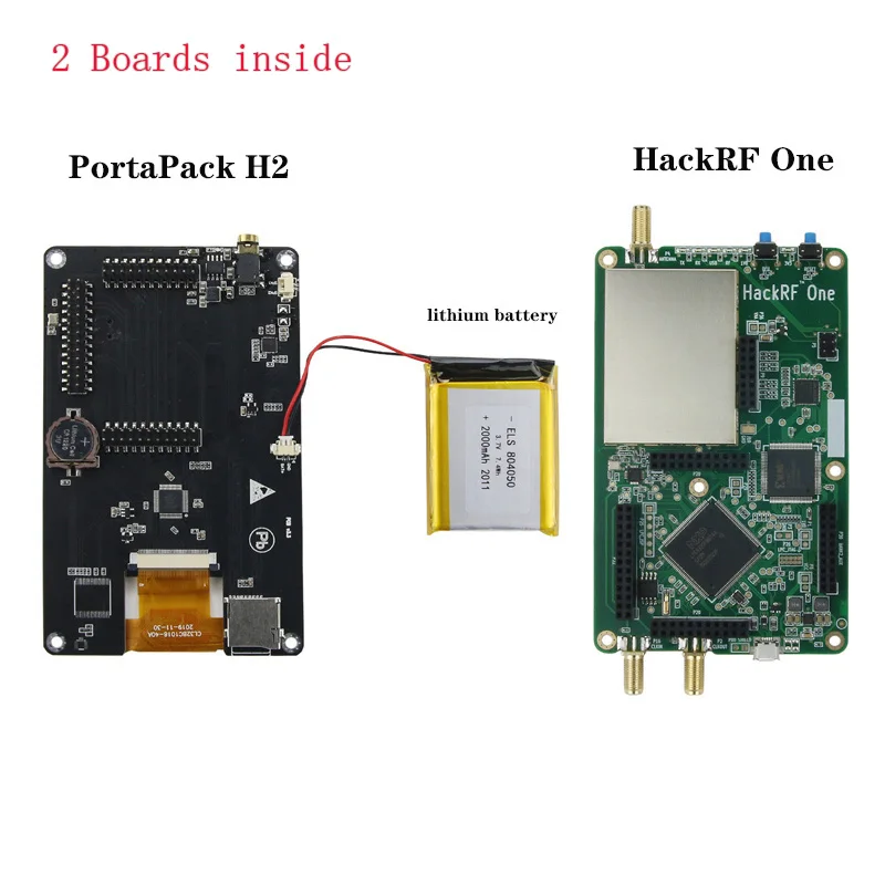 Новинка HackRF One + Portapack H2 телескопическая антенна кабель передачи данных SDR 1 МГц-6
