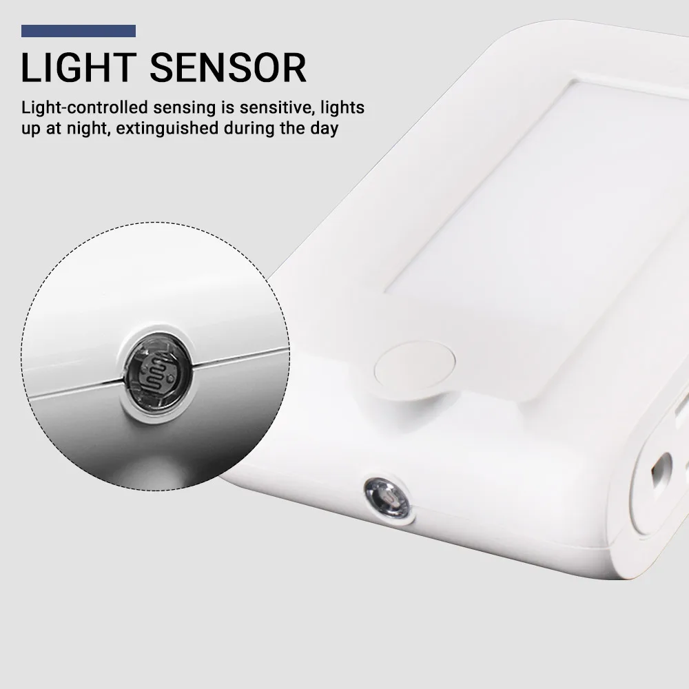 Умный светильник Сенсор светодиодный Ночной с двумя USB портами Порты и разъёмы 4