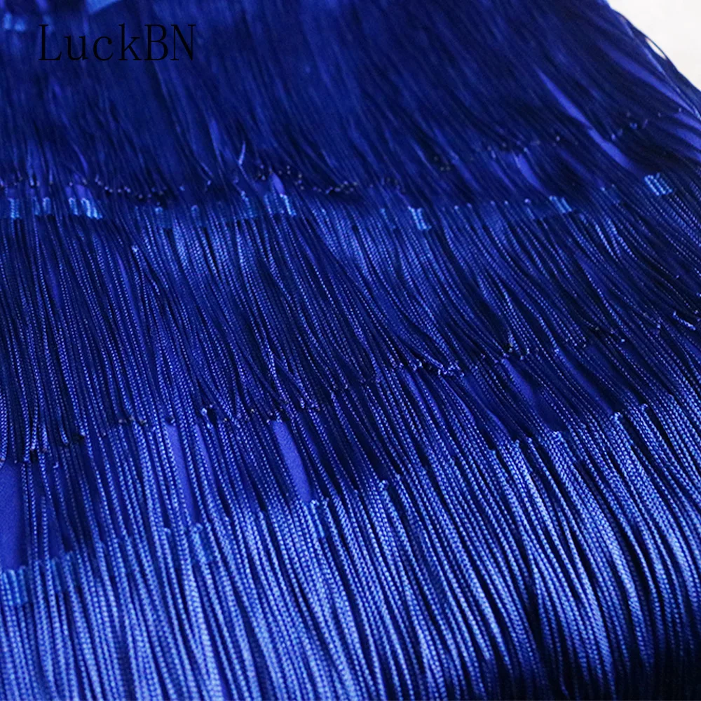 

Women Bodycon Dresses Short Lantern Sleeves Sexy Slim Party Tassel Celebrate Fashion African Elastic Package Hip Vestidos Female