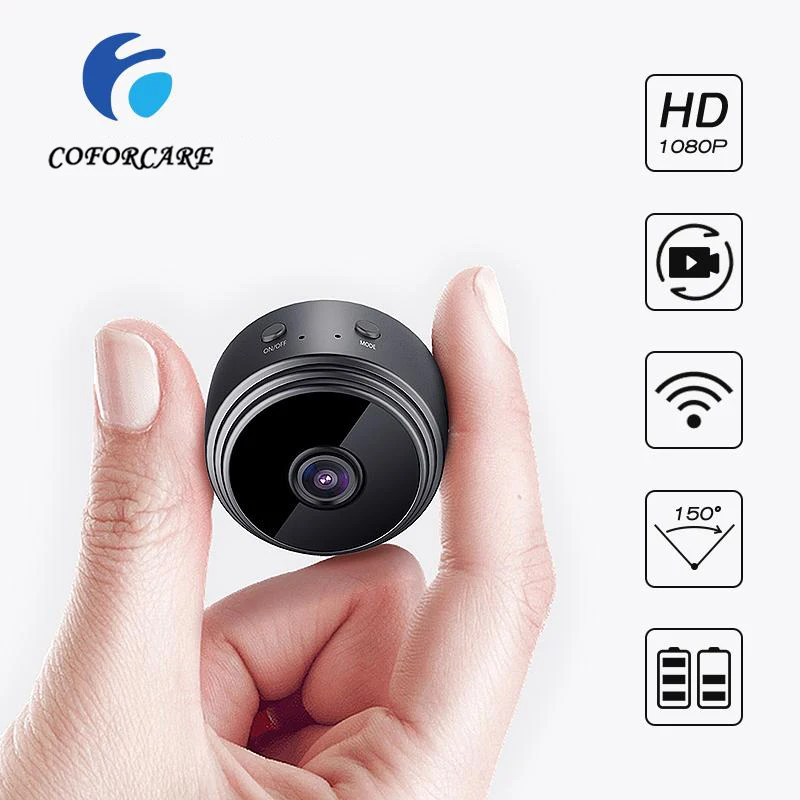 Камера видеонаблюдения 1080P Full HD Wifi для iPhone/Android/ПК/iPad 2020 | Безопасность и защита