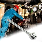 Универсальный гаечный ключ с храповым механизмом, 10-19 мм, из хромомомолибденовой стали, многофункциональный торцевой инструмент 38 для дома