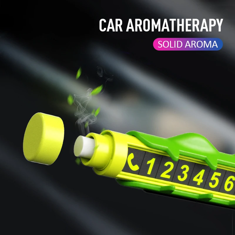 Автомобильный Стайлинг автомобильная Временная парковочная карта мультяшный