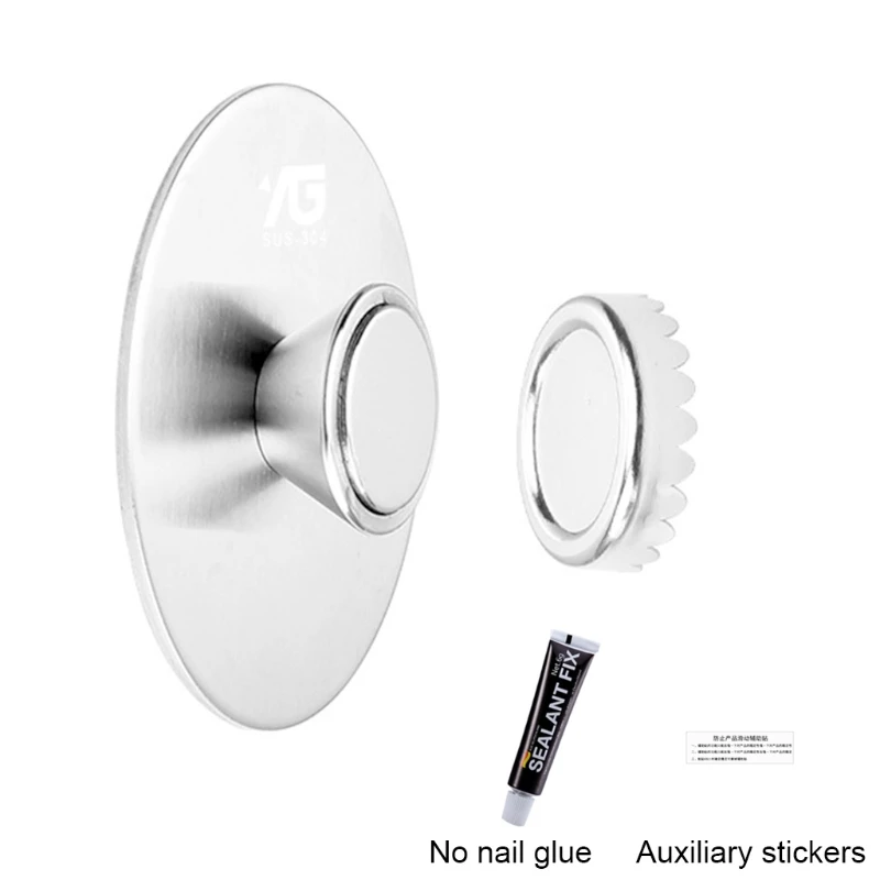 

Magnetic Soap Holder Bathroom Kitchen Wall Container Dispenser Adhesion