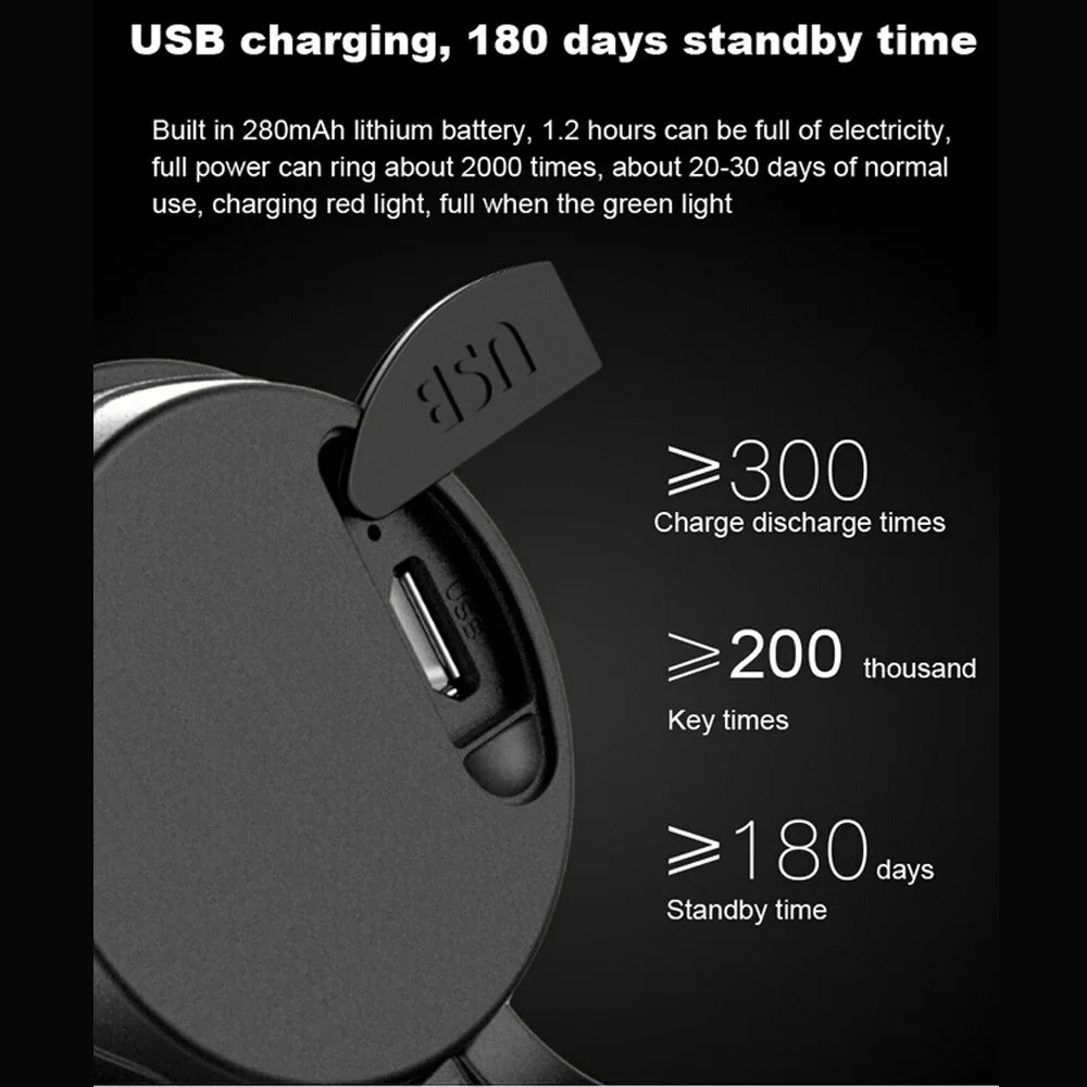 Велосипедный звонок для Xiaomi Mijia M365 Электрический скутер Ninebot ES1 2 USB зарядка