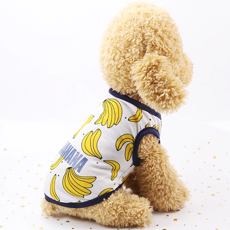 Милая одежда для пары собак летняя крутая сетчатая майка рубашка платье