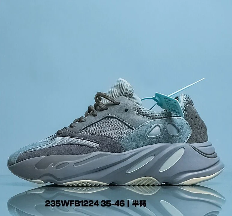 2020 ad Оригинал с коробкой 700v2 сетчатая обувь кроссовки спортивная воздушная