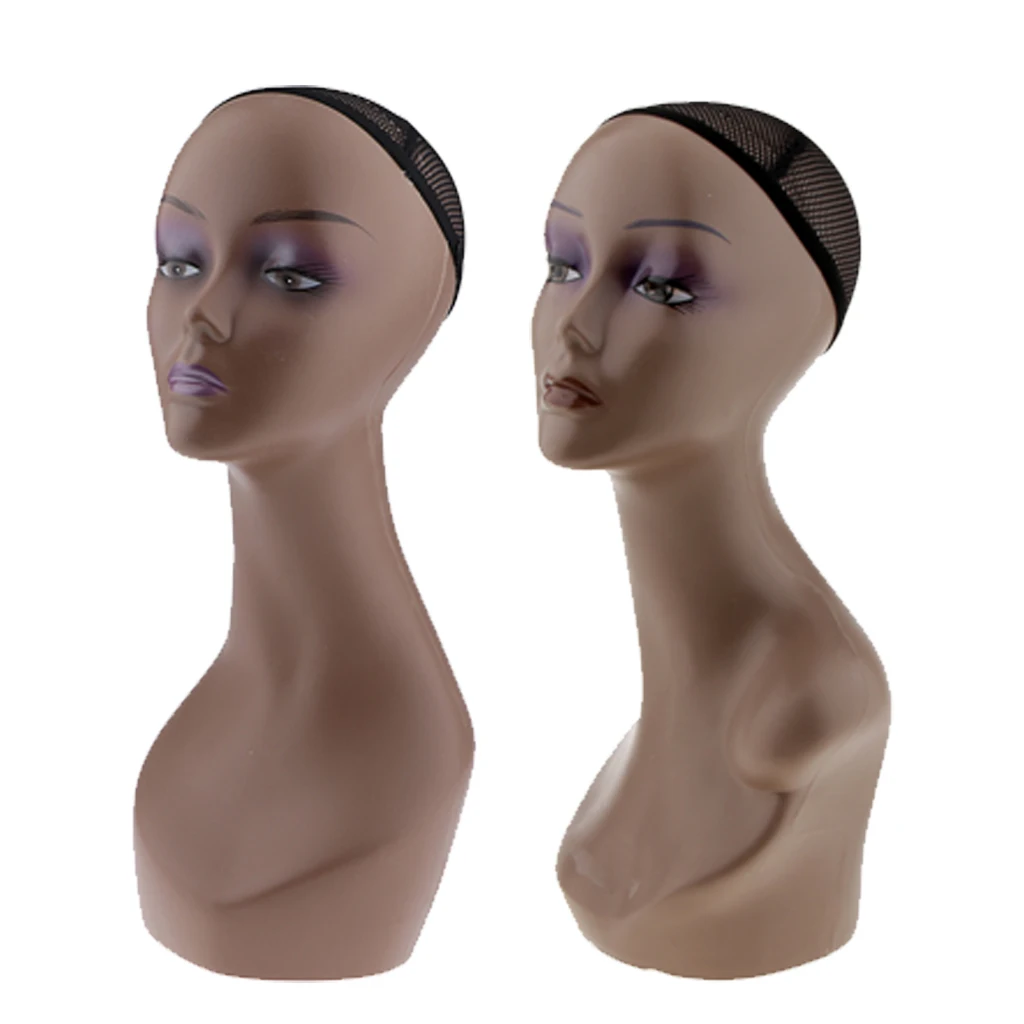 Женский парик из АБС пластика манекен голова ювелирная шляпа демонстрационная