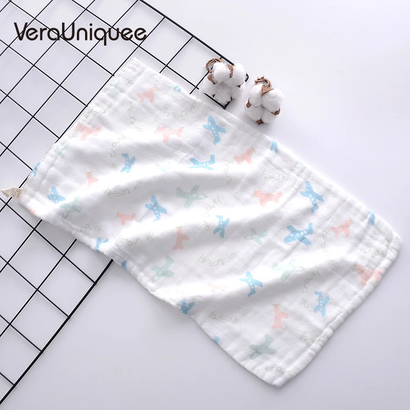 

VeraUniquee Bibs Baby Babador Fashionable Cartoon Saliva Towel Baby Bibs Cotton Cute Soft Breathable Newborn ibs for Children