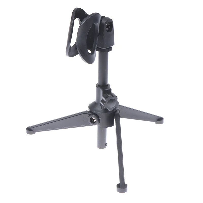 

Microphone Stand Desktop Static Mini Portable Table Stand Adjustable Microphone Stand Microphone Holder Beam Light Beam