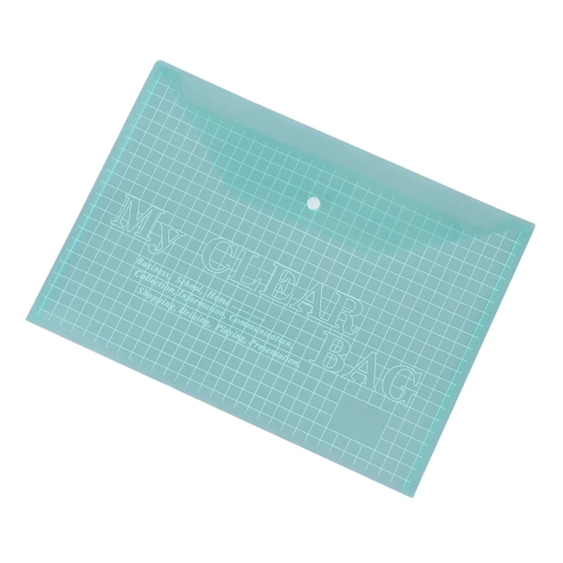 5X A4 стад пластиковые Поппер файлы папки документов кошелек офис депо