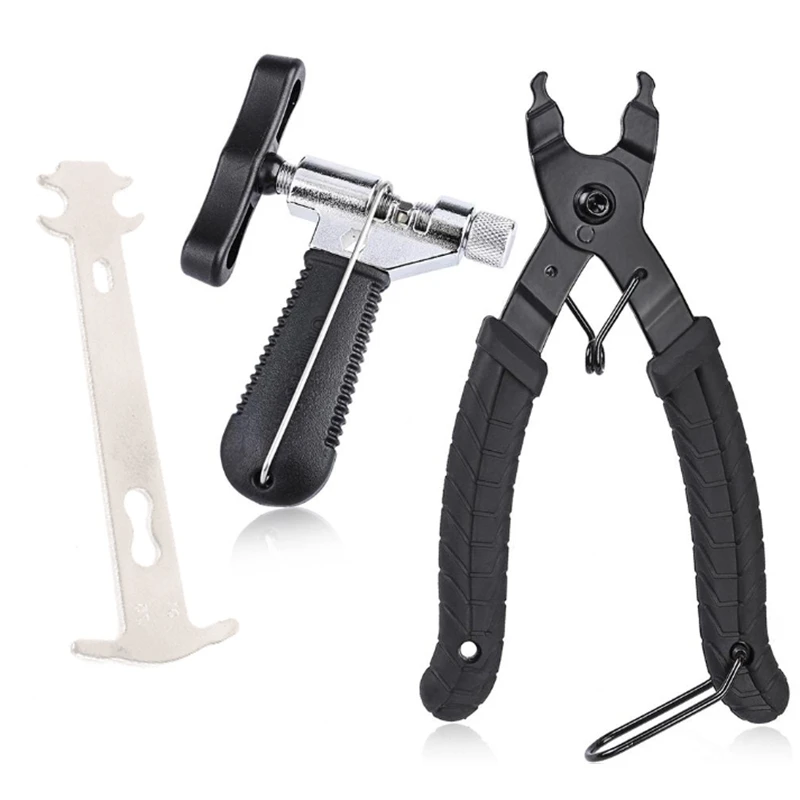 Плоскогубцы для велосипедных звеньев + инструмент разветвления цепи цепь